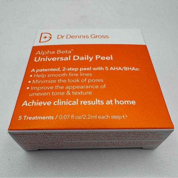 Dr. Dennis Gross Alpha Beta Universal Daily Peel 5 Treatments .07oz Exfoliating - Picture 8 of 10
